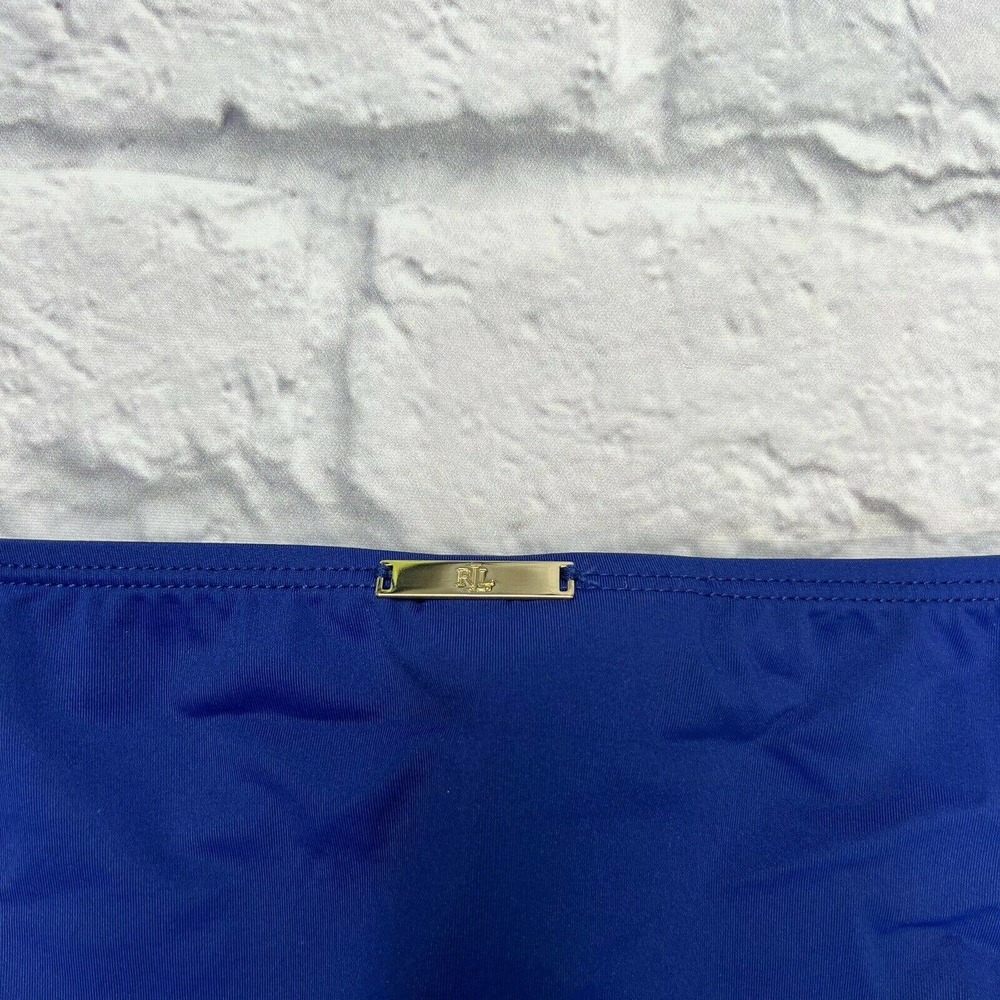Lauren Ralph Lauren Blue Bikini Bottom - Picture 5 of 7